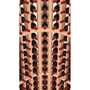 Bộ Dụng Cụ Góc Hầm Rượu Tiêu Chuẩn 5 Cột Trưng Bày Giá Đỡ Rượu Bằng Gỗ - Product Image 2