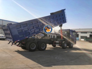 รถบรรทุกหนัก Howo Euro 3 ดีเซล พวงมาลัยซ้าย 8x4 รถดัมพ์ รถหัวลาก 375 แรงม้า 375 ผลิตในจีน มีสินค้าในสต็อกพร้อมขาย - Product Image 5