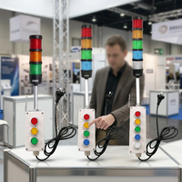 IP66 Warnleuchtturm mit individuellem Logo CE/RoHS Laute Alarme und helle Blinklichter. Verpassen Sie niemals einen Maschinenalarm.