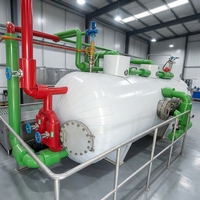 Réservoir de traitement des eaux BRATOR avec technologie de séparation par gravité et de coalescence, solution personnalisée DN2800*12000
