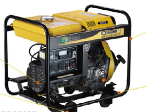 Générateur diesel 3 kVA 3 kW à prix d'usine, à faible consommation de carburant - Product Image 3