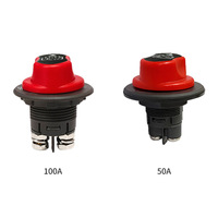 Interrupteur de déconnexion de batterie de voiture 12V/24V, protection contre les fuites de courant, bouton étanche pour déconnexion de batterie de véhicules