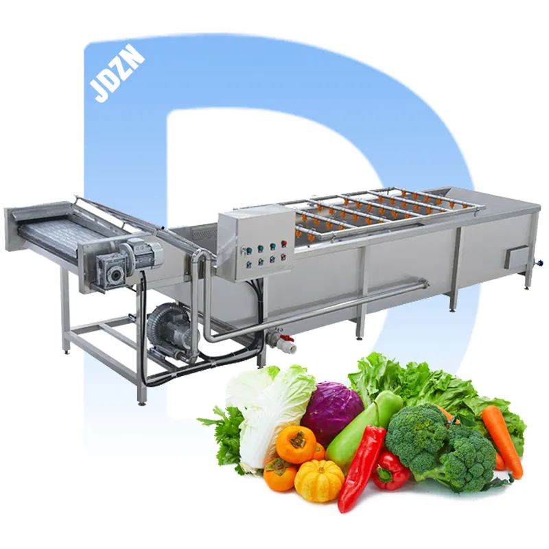 Hot Sale Industrial Continuous Sweet Potato Washing and Peeling Machine Taro Washer Carrot and Yam Clean Equipment