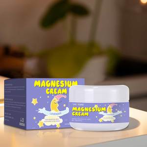 SAUVASINE Crème de Magnésium Lavande Hydratante et Apaisante pour Enfants, Favorisant le Sommeil, Soin Profond de la Peau, Meilleure Vente - Product Image 1