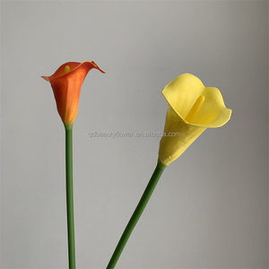 Lys Calla Artificiel Premium L-462, Tige Réaliste au Toucher, Fleur Décorative pour Bouquet de Mariage et Décoration Intérieure - Product Image 5