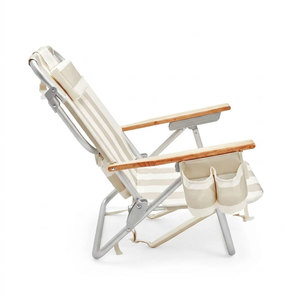 <span class=keywords><strong>Silla</strong></span> de <span class=keywords><strong>Playa</strong></span> Plegable Bestex de Alta Calidad, de Aluminio, Ligera, Reclinable, con 5 Posiciones, con Correas y Nevera - Product Image 3