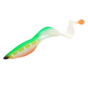 WildTrek15cm 39g Big Dragon Grub Leurre Souple Grandes Queues Bouclées Corps Souple Leurres de Pêche au Bar en Eau Salée et Eau Douce - Product Image 4