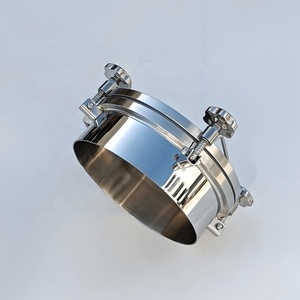 Cnjs फूड ग्रेड मैनवे डोर डोर राउंड प्रेशर टैंक सैनिटरी स्टेनलेस स्टील डीएन 300 मैनहोल कवर रोह प्रमाणित 1 वर्ष की वारंटी - Product Image 3