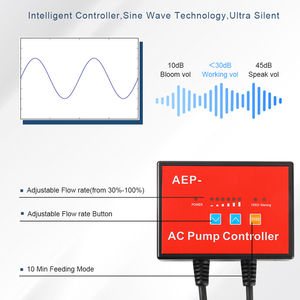 Bomba de agua sumergible para estanque de <span class=keywords><strong>acuario</strong></span> de velocidad Variable, bomba de circulación de retorno de sumidero <span class=keywords><strong>marino</strong></span> de agua dulce Hsbao a 1 - Product Image 2