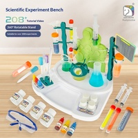 Xueyouma SD218 Mainan Puzzle Eksperimen Sains Anak-anak Buatan Tangan Set Eksperimen Kimia Peralatan Bahan Ajar Plastik