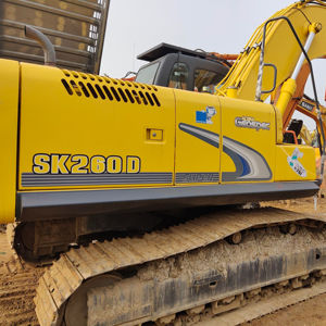 90% nueva superventas Kobelco SK260 K260D excavadora en buenas condiciones máquina usada Original de alta eficiencia - Product Image 1