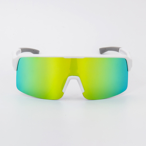 نظارات شمسية رياضية للرجال والنساء TR90 مرآة نظارات شمسية UV400 لركوب الدراجات في الهواء الطلق مقاومة للرياح نظارات أمان Pickleball - Product Image 2