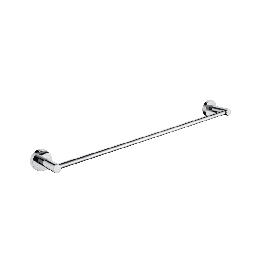 Modern Single Towel Bar Wall Mounted 304 Stainless Steel Towel Rack for Bathroom Application
