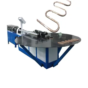 Fully automatic copper aluminum bundy tube pipe straightening cutting and bending machine