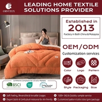 Couette d'hiver épaisse en polyester lavable et rafraîchissante Orvetex, taille King, pour la maison et l'hôtel