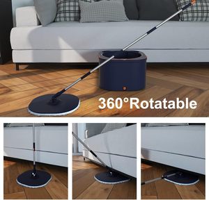 Hand Free Best Selling Wet and Dry <b>Microfiber</b> <b>Mop</b> and Bucket Set Floor Cleaning Easy <b>Mop</b> With Folding Bucket - Product Image 4
