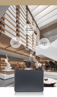 Diffuseur de parfum commercial HVAC de grande capacité 1000 ml, machines à huiles essentielles avec détection d'huile parfumée