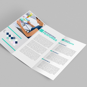 Impression de brochures pliables publicitaires personnalisées en gros, haute qualité, prix d'usine, différentes tailles et couleurs, sur papier cartonné - Product Image 1