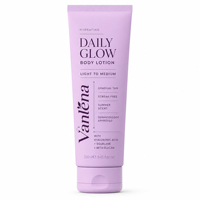 Lotion Corporelle Autobronzante OEM/ODM Hydratante Éclaircissante Effet Bonne Mine Sans Traces Non Collante Sans Parabène Végane 250ml