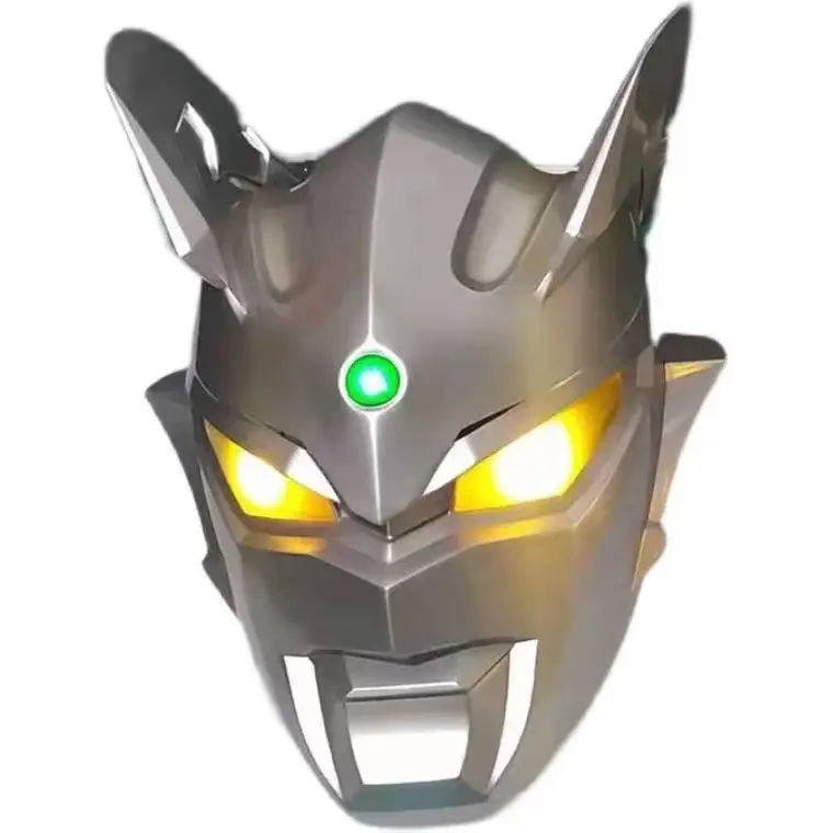 Ultraman Cosplay Superheld Zero Kostüme Deluxe Helm Halloween Adult Touch Leuchtende Maske