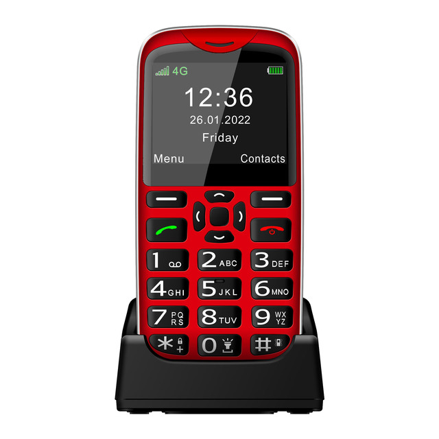 Dual Core 4G LTE Customized Mobile Phones with MMS SOS and FM