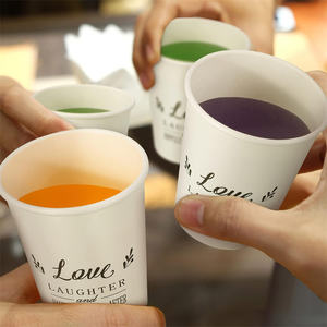 Vasos de Papel Desechables para Café, para Bodas, Fiestas de Bienvenida, Vasos para Bebidas Calientes, Cumpleaños, Aniversarios, Celebraciones - Product Image 5