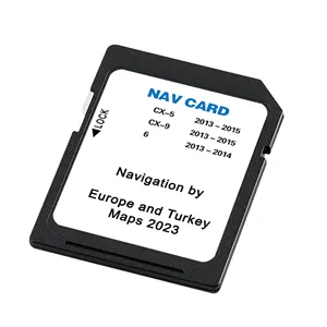 Sat Nav ForMazda 6 CX5 2022 2023-navigasyon Sd kart 8GB ab türkiye İngiltere GPS harita sürüm kartı Navi yazılım güncelleme hafıza kartı