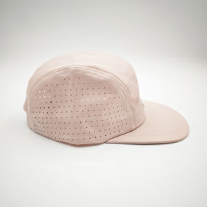 Casquettes d'été en maille de haute qualité pour le camping, en tissu de coton, avec broderie personnalisée et patch en cuir, respirantes, pour le sport et les activités de plein air - Product Image 6