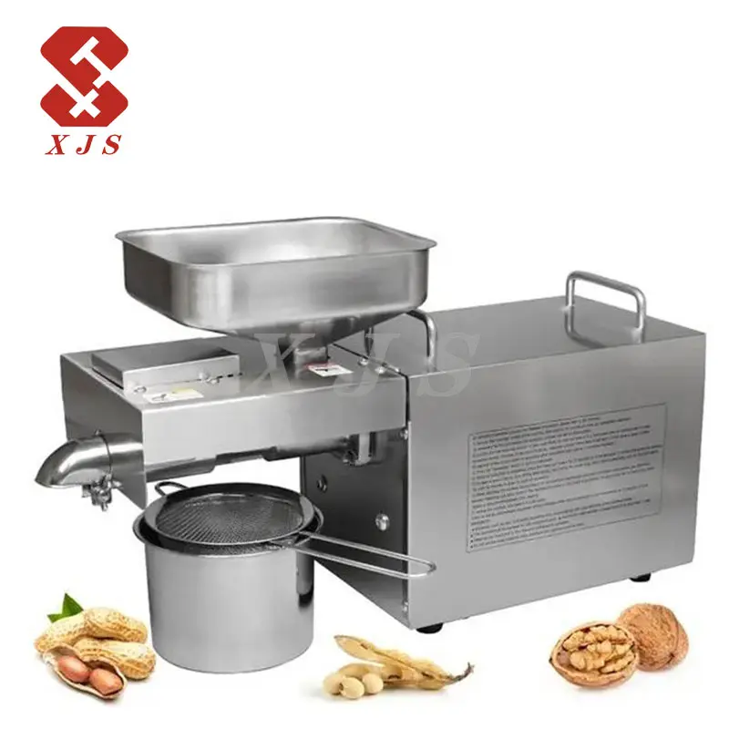 Cold Peanut Soybean Coconut Oil Press Machine Sesame Oil Mill Making Pressing Extracting Machine