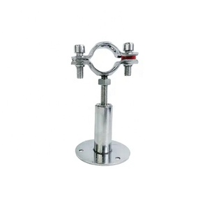 Stainless Steel 201 304 316 Sanitary Tube Supporter Full 304 Round <strong>Pipe</strong> Holder Hanger <strong>Clamp</strong> <strong>Pipe</strong> Fittings - Product Image 4