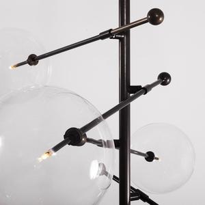Luces de techo de araña <span class=keywords><strong>ROHDE</strong></span> de cristal de latón moderno de lujo para comedor sala de estar dormitorio Hotel - Product Image 6