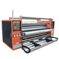 190cm automatique vitesse rapide Chrome huile cylindre rotatif chaleur presse rouleau calandre huile chauffage tambour pour impression Textile rouleaux