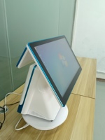 POS-терминал Licon 15.6 дюймов, моноблок, со встроенным принтером 58 мм/80 мм, Windows 10, Intel I5, SSD-накопитель, кассовый аппарат