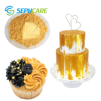Poudre d'or comestible poudre de paillettes argent perle poudre cuisson couleur poussière Mousse gâteau Fondant chocolat décoration