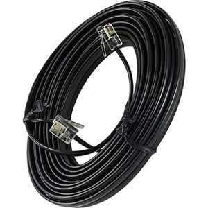 Cable de Comunicación de Cobre para Interiores RJ9 RJ11 RJ12, Cable de Conexión de Red, Cable de Datos Telefónico - Product Image 1