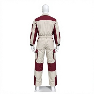 Overol de Trabajo de Alta Visibilidad al por Mayor, Uniforme de Trabajo de Seguridad Unisex para Hombre, Traje de Trabajo Industrial Reflectante de Manga Larga - Product Image 4
