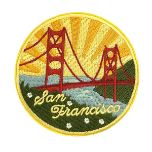 Factory Price Hook and Loop Sports Team Style <b>Patch</b> Chenille <b>Patch</b> Embroidered <b>Patch</b> for Clothing - Product Image 2