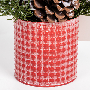 Co-Arts Red Pine 7" Pre Lite <b>Christmas</b> <b>Tree</b> for Window - Product Image 4