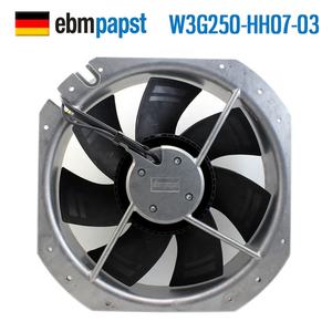 Ventilador axial de refrigeración ebmpapst W3G250-HH07-03 280*80mm 220V AC 83W 0.72A 2330RPM IP54 con rodamientos de bolas y cuerpo totalmente metálico - Product Image 3