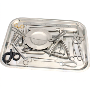 Ensemble d'instruments chirurgicaux manuels complets en acier inoxydable de haute qualité, certifiés CE, outils chirurgicaux TARIQ MFG CO - Product Image 1