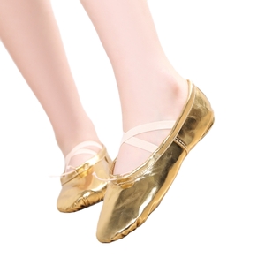 <span class=keywords><strong>Zapatillas</strong></span> <span class=keywords><strong>de</strong></span> <span class=keywords><strong>Ballet</strong></span> <span class=keywords><strong>Doradas</strong></span> con Suela Partida <span class=keywords><strong>de</strong></span> PU, Suaves y Planas, para Yoga, Gimnasia, <span class=keywords><strong>Ballet</strong></span> y Danza, para Niños y Niñas Pequeñas - Product Image 6
