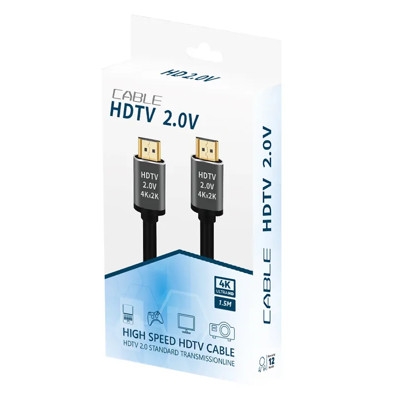 SIPU HDMI 4k Hdmi 2.0 מהירות גבוהה HDMI כבל Ce מחשב צג המניה טלפון מחובר צג HDTV CCS 3D 10m קופסא שחור זהב