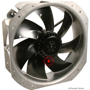 Ventilateur axial W2E250 HL06 10 220V 2900 tr/min à montage mural, pales en plastique, fabrication chinoise - Product Image 3