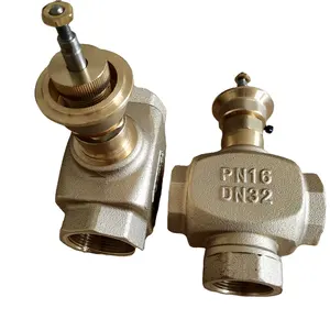 TKFM — valve de régulateur de pression de vapeur électrique à 3 voies, modulaire en laiton, haute qualité
