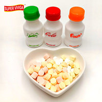 Populaire Coca-Cola snoeptabletten voor kinderen, interactieve snacks, gloeiende cartoonvormen, groothandel uit de fabriek.