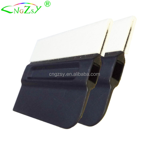Espátula de Vinilo para Coche con Borde de Fieltro de Lana, Raspador de Plástico, Herramienta Aplicadora de Calcomanías - Product Image 5