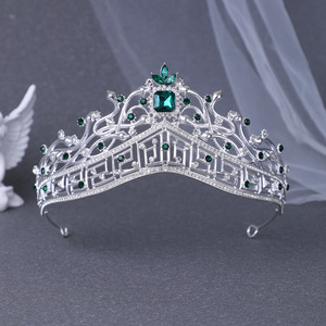 Offre Spéciale <span class=keywords><strong>pas</strong></span> <span class=keywords><strong>cher</strong></span> cheveux accessoires Pageant princesse <span class=keywords><strong>diadème</strong></span> fête <span class=keywords><strong>mariage</strong></span> mariée couronne coiffure strass couronne diadèmes - Product Image 2