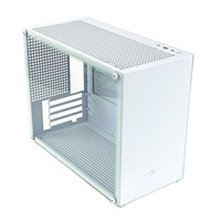 Premium tout aluminium ATX MATX boîtier blanc C2P mise à niveau 240 refroidissement par eau côté Transparent avec panneau latéral fenêtre Stock Bolrzo