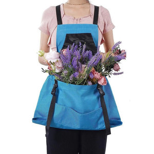 Delantal de cosecha de frutas de granja de fresas y manzanas vegetales, <span class=keywords><strong>falda</strong></span>, bolsas para recoger frutas, delantales de lona para jardinería con bolsillos para hombres y mujeres - Product Image 1