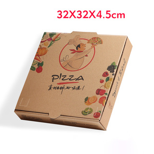 Boîte à pizza italienne biodégradable personnalisée en kraft ondulé pour emballage alimentaire <span class=keywords><strong>chaud</strong></span> recyclé 8 pouces 12 pouces avec laminage mat - Product Image 5